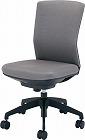 シンフォート回転椅子布張りグレー