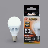 ＬＥＤ　Ｅ１７　広配光６０形　電球色