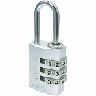 ＡＢＵＳ　ナンバー可変式南京錠　１４５‐２０　シル