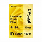 ラミネートフィルム１００μ　ＩＤカード　１００枚