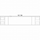 ＴＲＵＳＣＯ　ファスナー付腕章　白