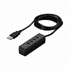 どっちもＵＳＢハブ　ＵＳＢ２．０　５ポートブラック