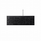 有線フルキーボード　丸洗い対応　ブラック