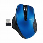 無線静音マウス　ＭＵＳ‐ＲＫＦ１５５ＢＬ