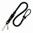 ストラップ　多機能　９０ｃｍ　黒　５本入