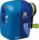 鉛筆削り　手動　トガリターン　ブルー