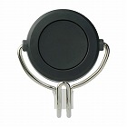 マグネットフック　超強力　耐荷重３ｋｇ　黒５個