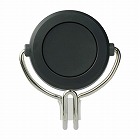 マグネットフック　超強力　耐荷重３ｋｇ　黒５個