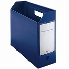 ＰＰボックスファイル＋　Ａ４横　ネイビー　紺