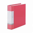 クリヤーブック交換式　赤　Ａ４縦背幅６５ｍｍ