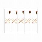 ＯＡ対応シール札紙　無字