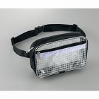 アズピュア　クリーンスケルトンウエストポーチ