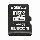 ＭｉｃｒｏＳＤＨＣカード　Ｃｌａｓｓ１０　３２ＧＢ