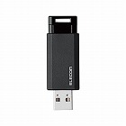 ＵＳＢ３．１メモリー　ノック式　３２ＧＢ　ブラック