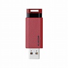 ＵＳＢ３．１メモリー　ノック式　３２ＧＢ　レッド