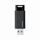 ＵＳＢ３．１メモリー　ノック式　１２８ＧＢブラック
