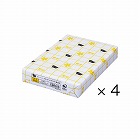 コピー用紙　タイプ３　高白色　Ａ４　１冊（５００枚）×４