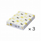 コピー用紙　タイプ３　高白色　Ｂ５　１冊（５００枚）×３