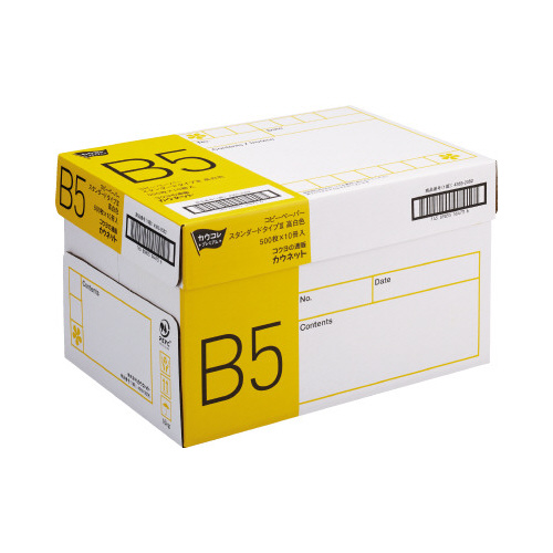 コピー用紙 タイプ3 高白色 B5 1箱（500枚×10冊）