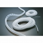 スパイラルチューブ１０ｍ結束径Φ６．０ー３０．０白