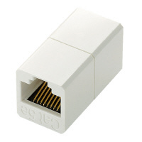 ＲＪ４５延長コネクタ　ＣＡＴ５ｅ