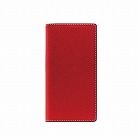 ｉＰｈｏｎｅＸ用手帳型レザーケース　レッド【取寄品】