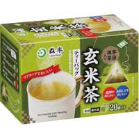 森半　宇治抹茶入り玄米茶　２．３ｇ×２０Ｐ