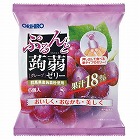 ぷるんと蒟蒻ゼリーパウチグレープ６個×８