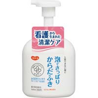 ハビナース　泡でさっぱりからだふき　５００ｍｌ