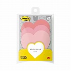 ポストイット　シルエットノート　強粘着　ハート