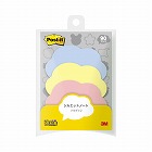 ポストイット　シルエットノート　強粘着　吹き出し２