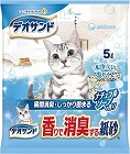デオサンド香りで消臭する紙砂ナチュラルソープ５Ｌ