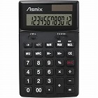 ビジネスカラー電卓　ブラック