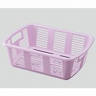 脱衣カゴ　ラベンダーピンク