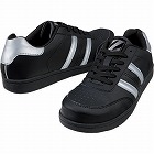 セーフティシューズ　ブラック　２５．０ｃｍ