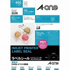 超耐水　光沢紙ラベル　ＩＪＰ　４０面楕円型　１０枚