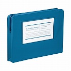 Ａ４ケース＜クラシカルポーチ＞ブルー