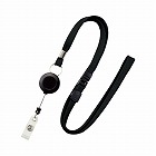 リールストラップ　黒