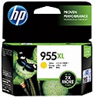 純正インクカートリッジ　ＨＰ９５５ＸＬ　イエロー