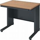 インベント平机奥行６００幅８００ラスティック脚ＢＫ