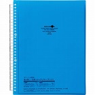 イージーチェンジ・クリヤーブック　２０Ｐ　青