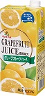 グレープフルーツジュース　１Ｌ　６本