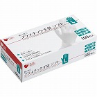 プラスチック手袋　ソフトＰＦ　Ｌ　１００枚入×３
