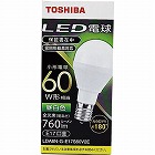 ＬＥＤ電球Ｅ１７　広配光６０Ｗ　昼白色　３個