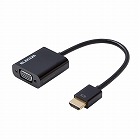 変換アダプタ／ＨＤＭＩ‐ＶＧＡ／ブラック
