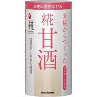 プラス糀　糀甘酒　１２５ｍｌ　１８本