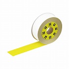 ＬＡＴＥＣＯ　黄色テープ　１８ｍｍ　黒文字