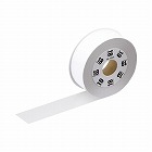 ＬＡＴＥＣＯ　白色テープ　１８ｍｍ　黒文字