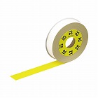 ＬＡＴＥＣＯ　黄色テープ　１２ｍｍ　黒文字