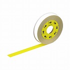 ＬＡＴＥＣＯ　黄色テープ　９ｍｍ　黒文字